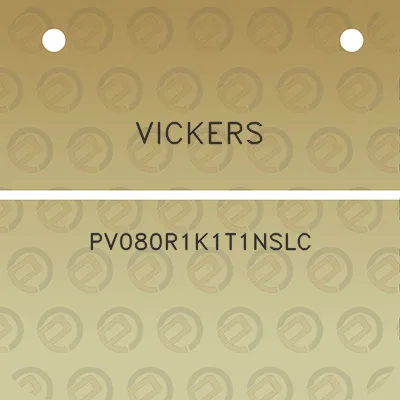 vickers-pv080r1k1t1nslc