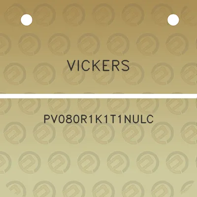 vickers-pv080r1k1t1nulc