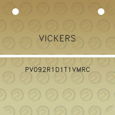 vickers-pv092r1d1t1vmrc