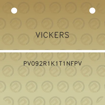 vickers-pv092r1k1t1nfpv