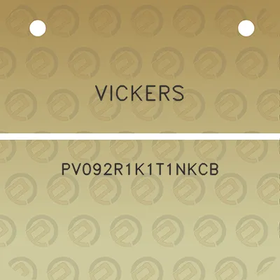 vickers-pv092r1k1t1nkcb