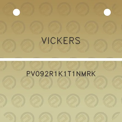 vickers-pv092r1k1t1nmrk