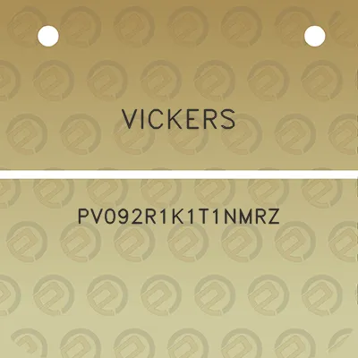 vickers-pv092r1k1t1nmrz