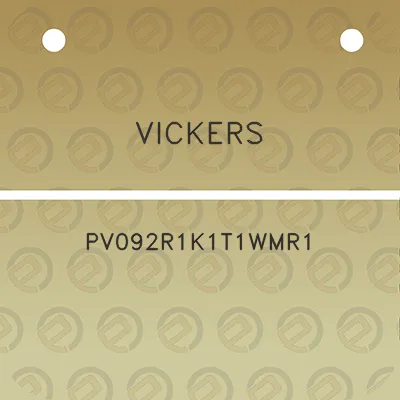 vickers-pv092r1k1t1wmr1