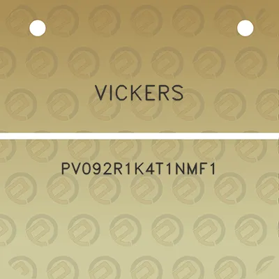 vickers-pv092r1k4t1nmf1