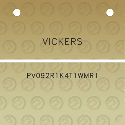 vickers-pv092r1k4t1wmr1