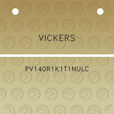 vickers-pv140r1k1t1nulc