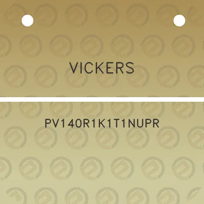 vickers-pv140r1k1t1nupr