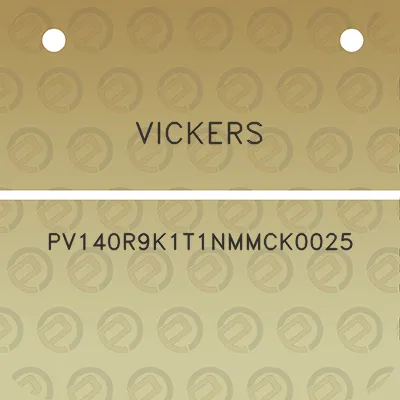 vickers-pv140r9k1t1nmmck0025