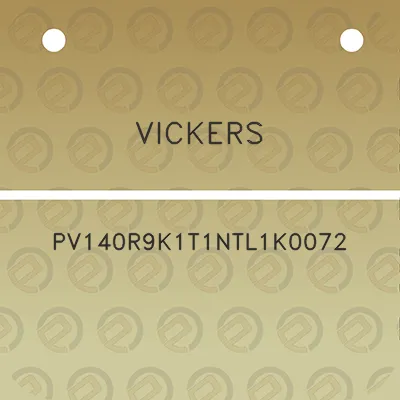 vickers-pv140r9k1t1ntl1k0072