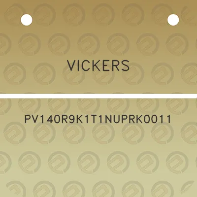 vickers-pv140r9k1t1nuprk0011