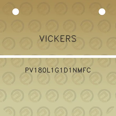 vickers-pv180l1g1d1nmfc