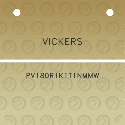 vickers-pv180r1k1t1nmmw