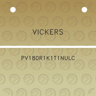 vickers-pv180r1k1t1nulc