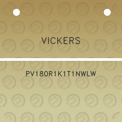 vickers-pv180r1k1t1nwlw