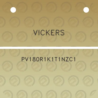 vickers-pv180r1k1t1nzc1