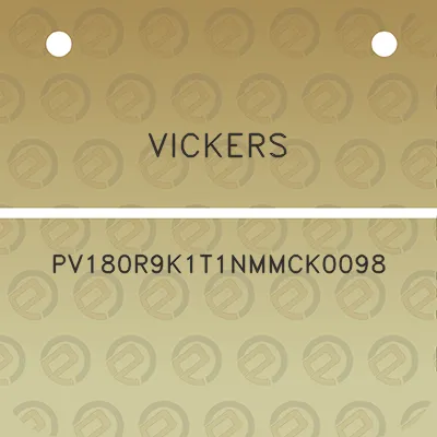 vickers-pv180r9k1t1nmmck0098