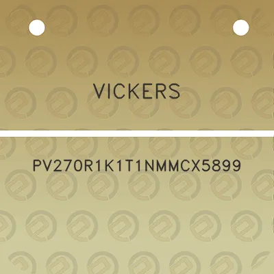 vickers-pv270r1k1t1nmmcx5899