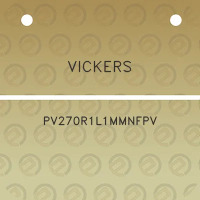 vickers-pv270r1l1mmnfpv