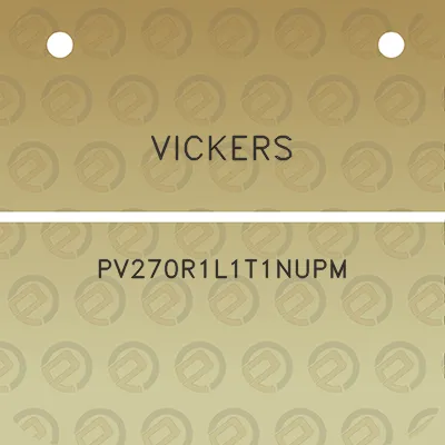 vickers-pv270r1l1t1nupm