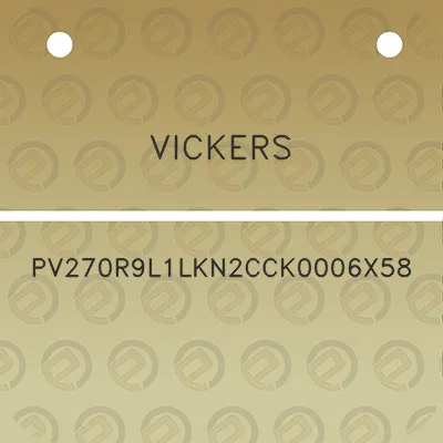 vickers-pv270r9l1lkn2cck0006x58