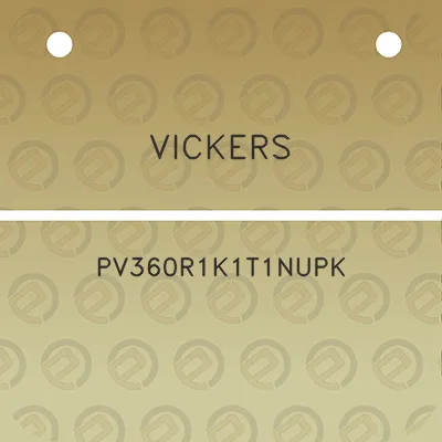 vickers-pv360r1k1t1nupk