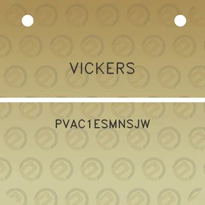 vickers-pvac1esmnsjw