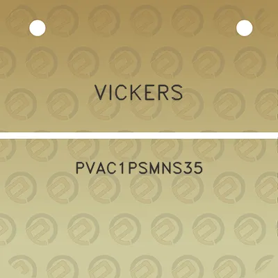 vickers-pvac1psmns35