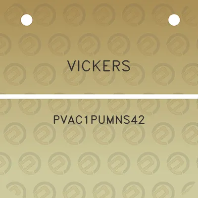 vickers-pvac1pumns42