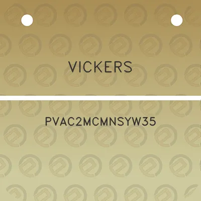 vickers-pvac2mcmnsyw35