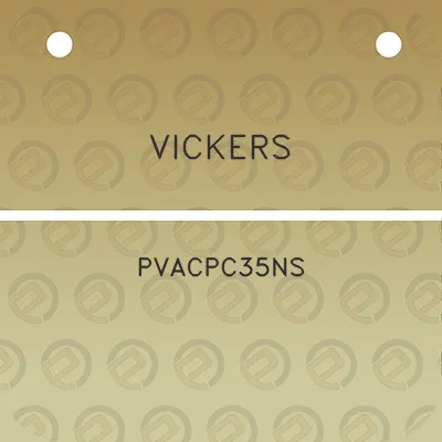 vickers-pvacpc35ns