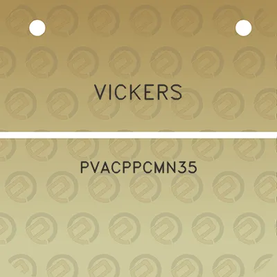 vickers-pvacppcmn35