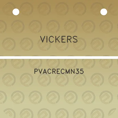 vickers-pvacrecmn35