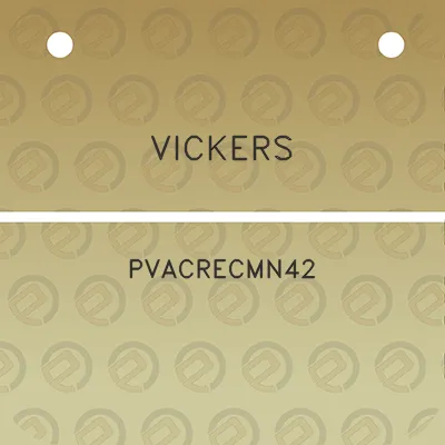 vickers-pvacrecmn42