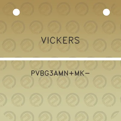 vickers-pvbg3amnmk