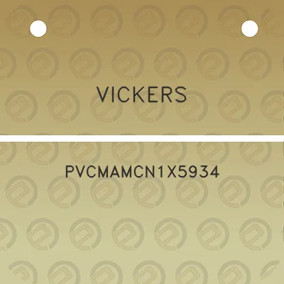 vickers-pvcmamcn1x5934