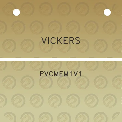 vickers-pvcmem1v1