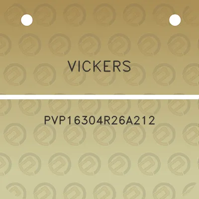 vickers-pvp16304r26a212