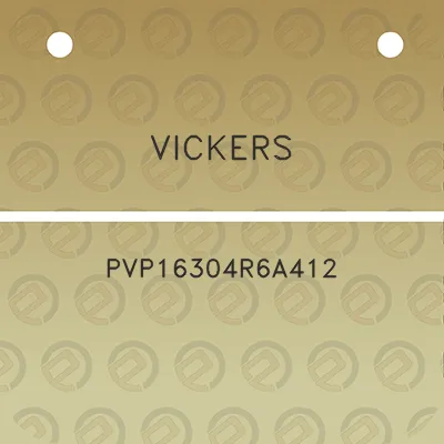 vickers-pvp16304r6a412