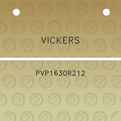 vickers-pvp1630r212