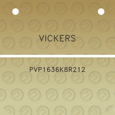 vickers-pvp1636k8r212