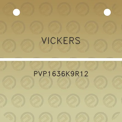 vickers-pvp1636k9r12