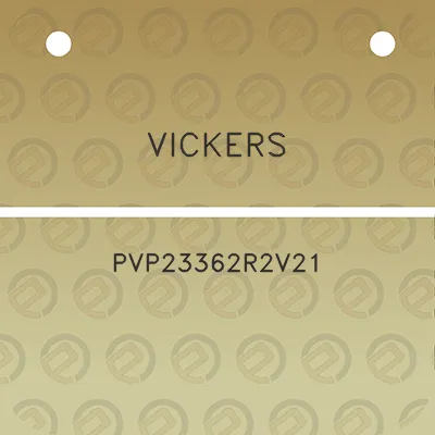 vickers-pvp23362r2v21