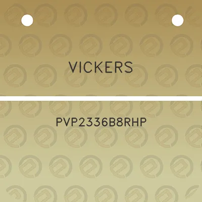 vickers-pvp2336b8rhp