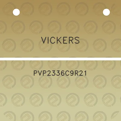 vickers-pvp2336c9r21