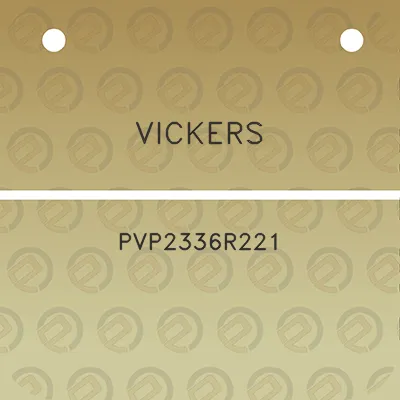 vickers-pvp2336r221