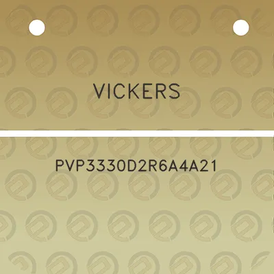 vickers-pvp3330d2r6a4a21