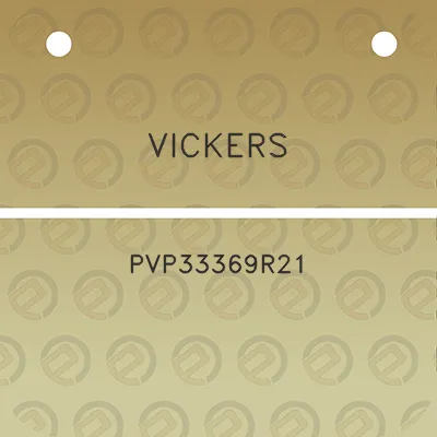 vickers-pvp33369r21