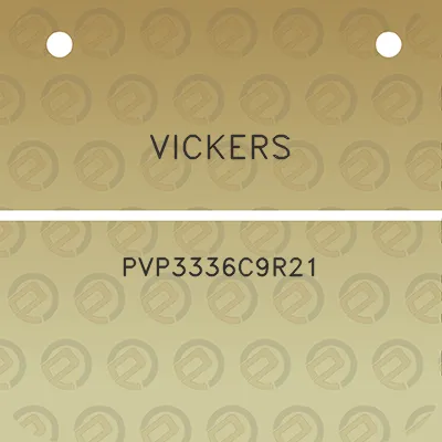 vickers-pvp3336c9r21