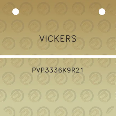 vickers-pvp3336k9r21